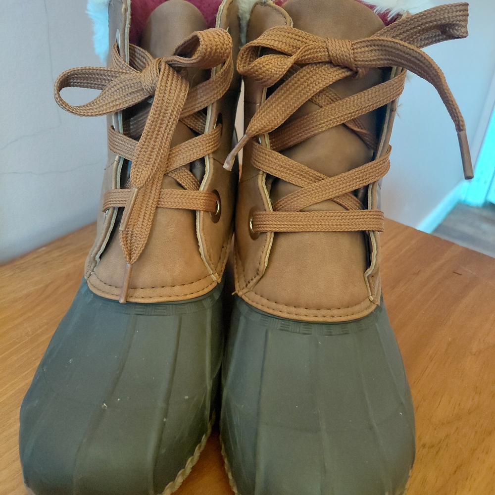 Tommy Hilfiger Brown and Green Ankle Boots